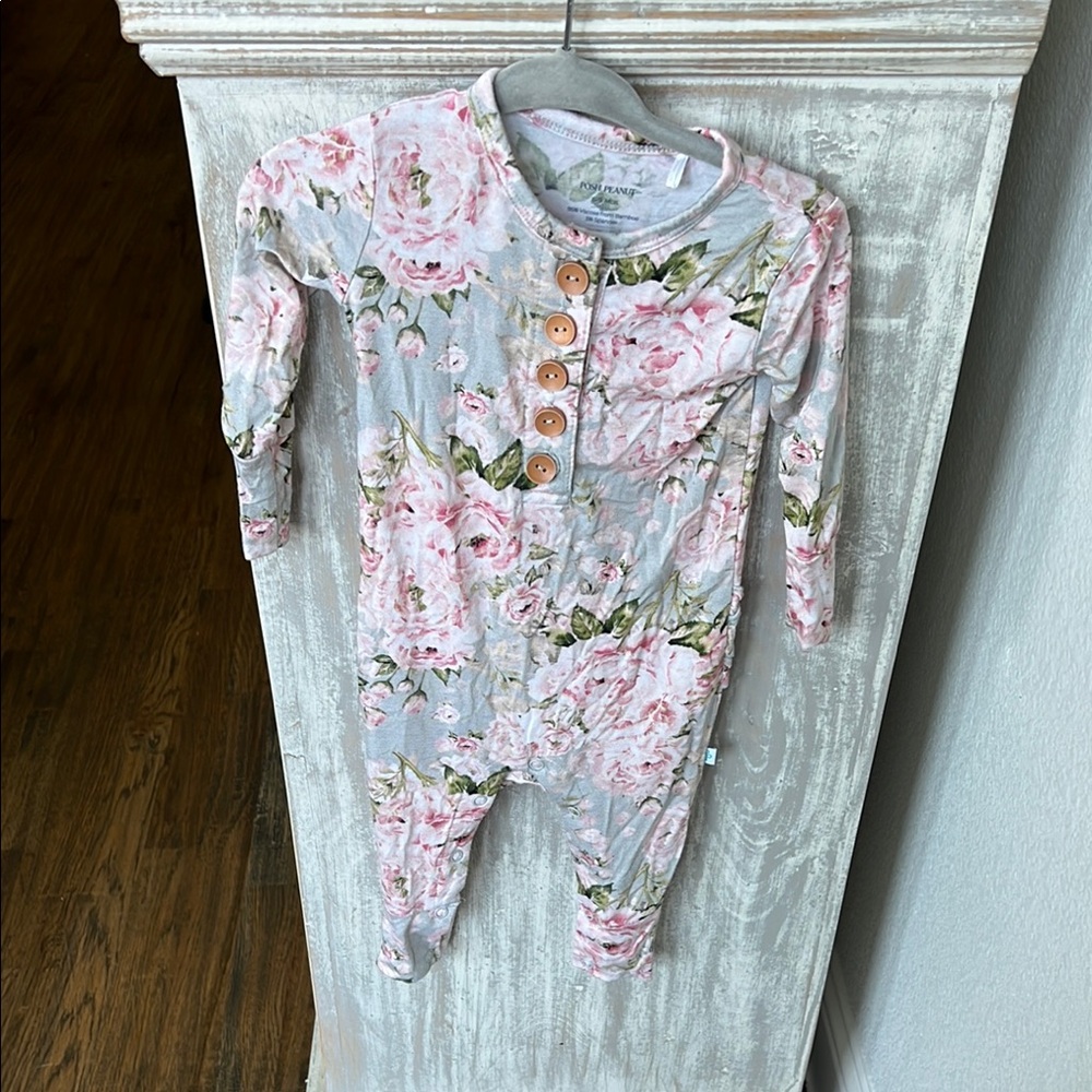 Floral Baby Romper
